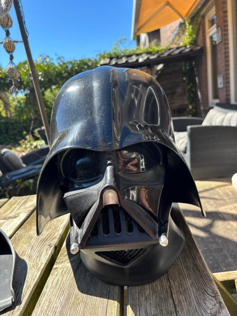 Star Wars Darth vader helm Rubies, Ophalen of Verzenden, Zo goed als nieuw, Replica