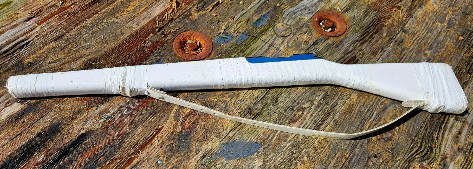 Decoratief geweer speelgoed (wit), Ophalen of Verzenden
