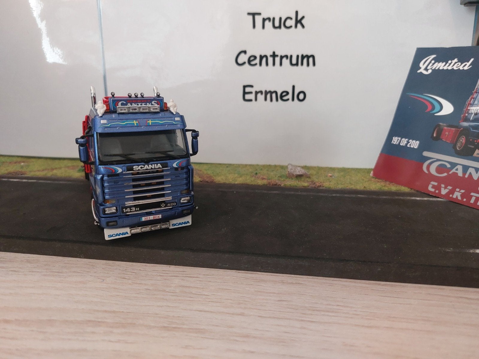 CANTENS; SCANIA 3 STREAMLINE 4X2
Exclusief model, Ophalen of Verzenden, Nieuw, Bus of Vrachtwagen, Wsi
