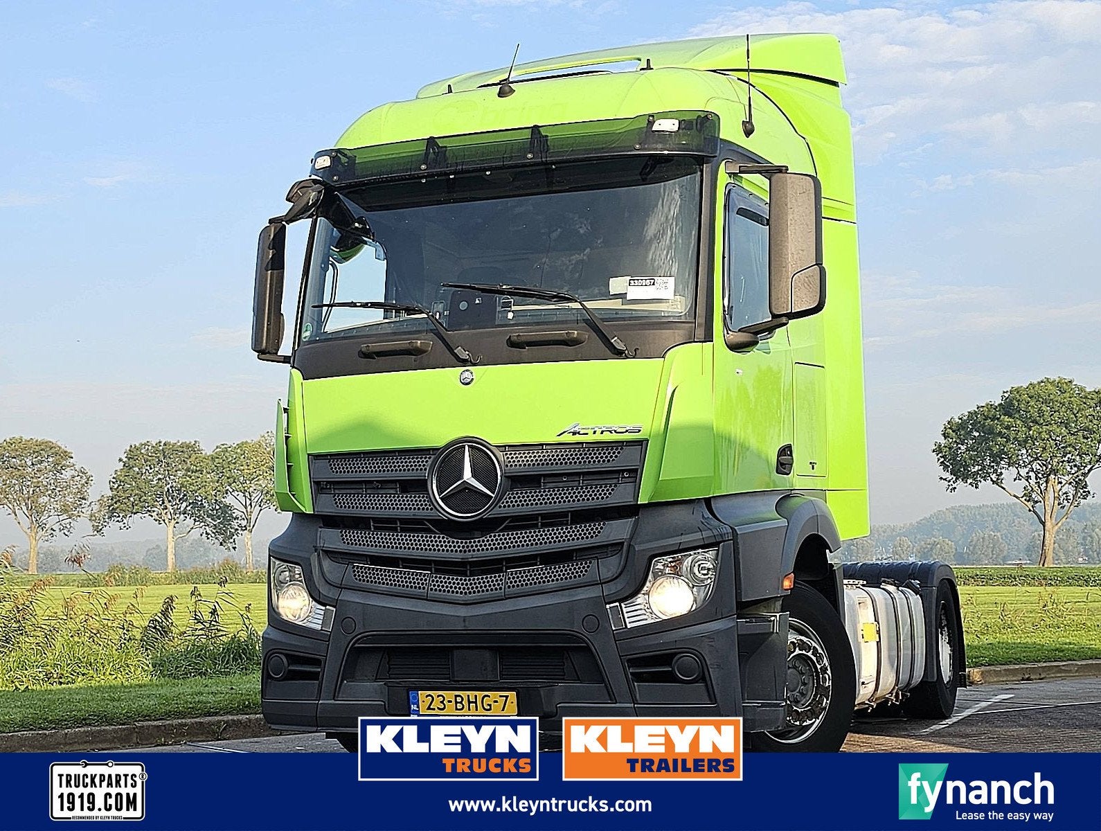 MERCEDES-BENZ ACTROS 1843 Streamspace Euro6 2xTank Spoilers, Automaat, Euro 6, 428 pk, Bedrijf