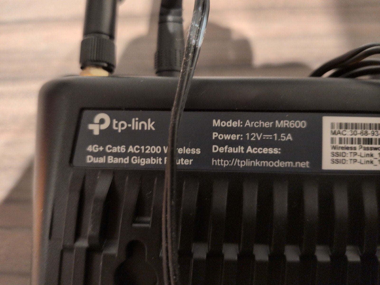 Foto 3 van Archer MR600 SIM router evt. met SIM-kaart
