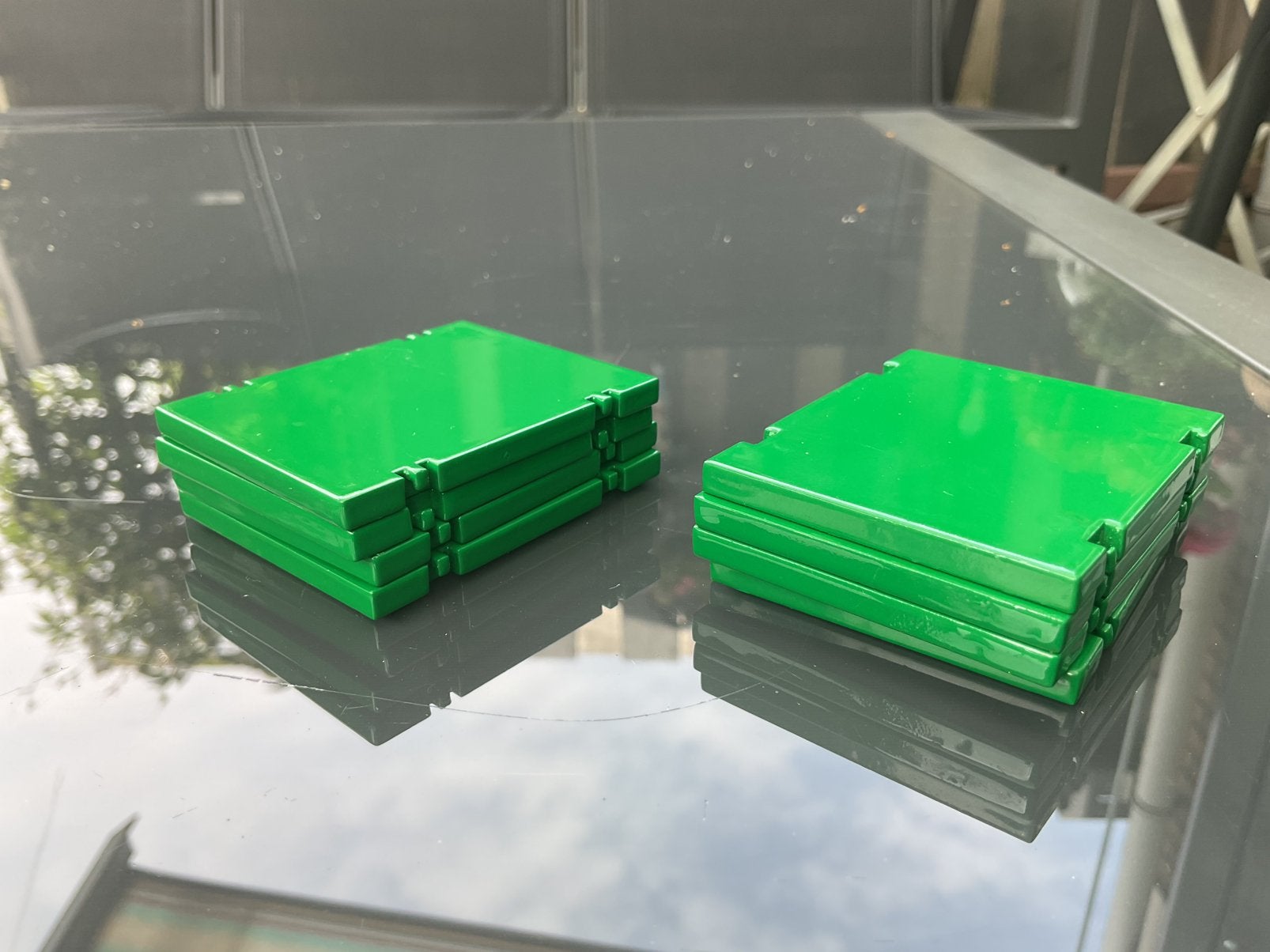 Wsi stempelplaten groen 2x4, Ophalen of Verzenden, Zo goed als nieuw, Bus of Vrachtwagen, Wsi