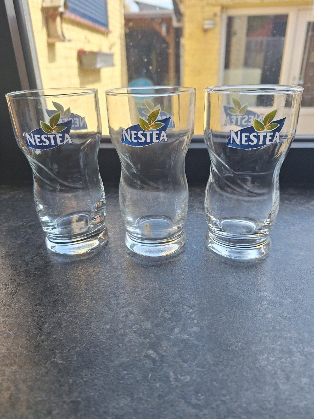 nestea glazen, Ophalen of Verzenden, Zo goed als nieuw, Frisdrankglas