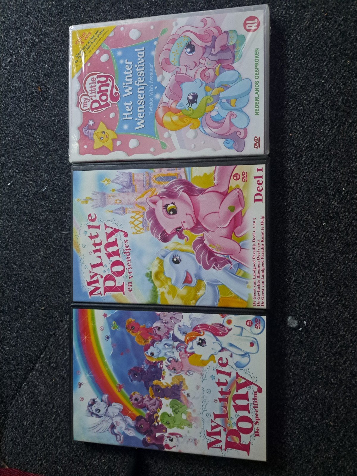 My Little Pony 3 DVD's
Titel: My Little Pony – 3 originele, Boeken, Ophalen