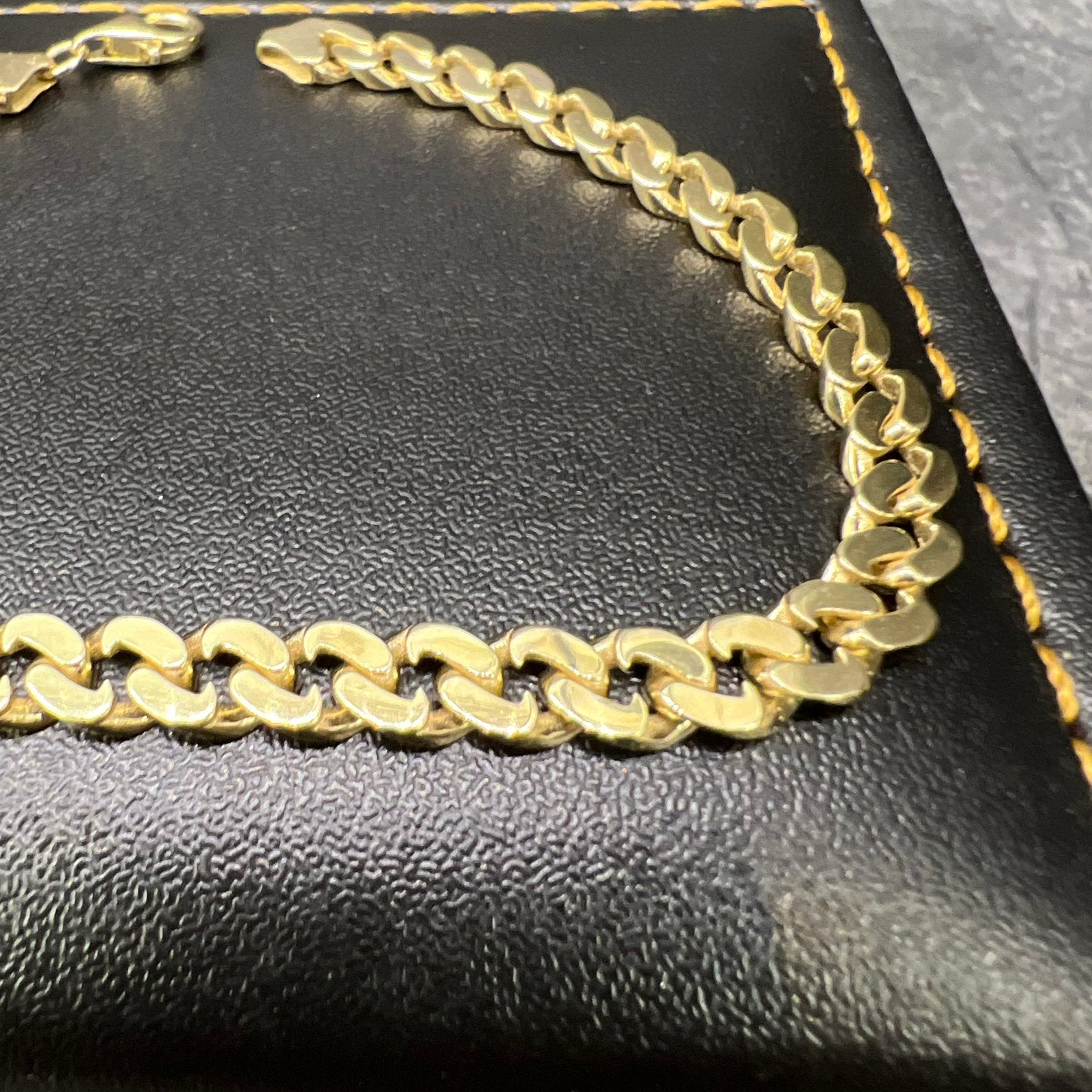 14k gouden armband gourmet schakel nieuw, Ophalen of Verzenden, Nieuw, Goud