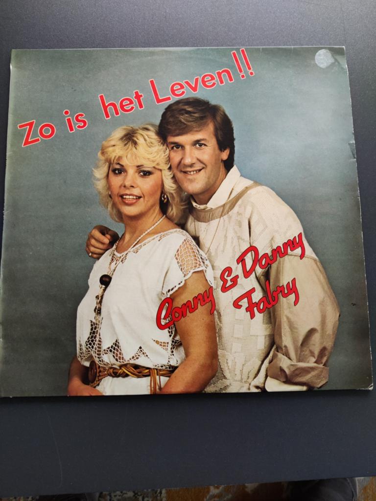Conny & Danny Fabry / Zo Is Het Leven, Ophalen of Verzenden, Zo goed als nieuw, 12 inch, Levenslied of Smartlap