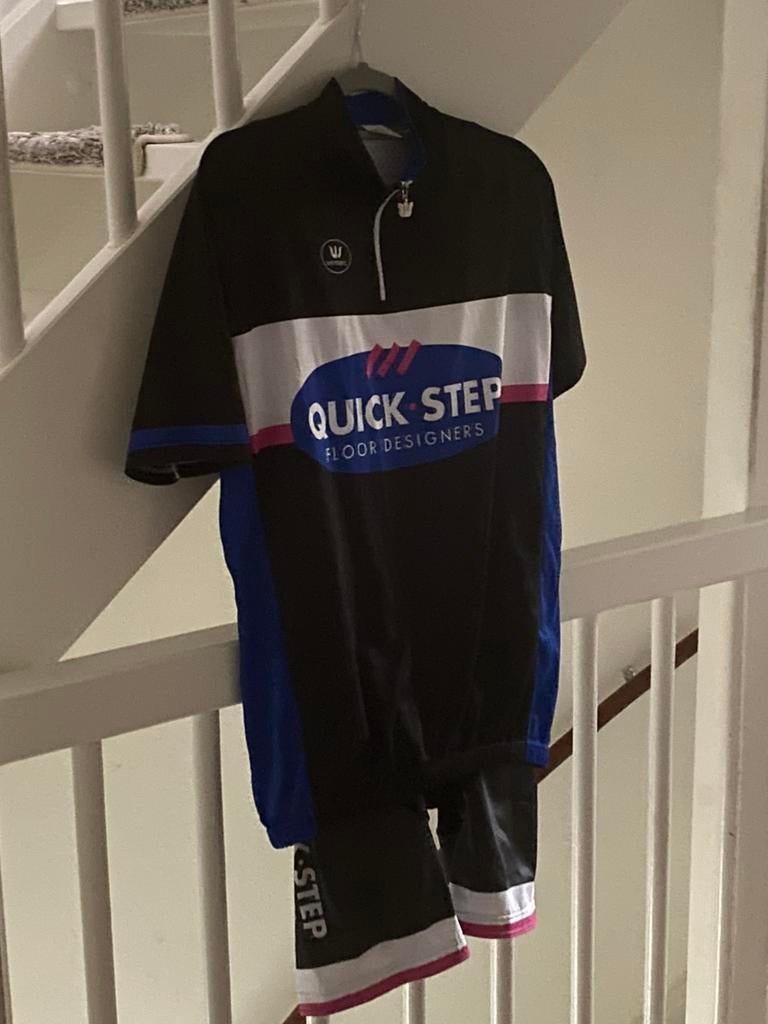 Wielershirt en bibshort Vermarc maat XL, Ophalen of Verzenden, Zo goed als nieuw