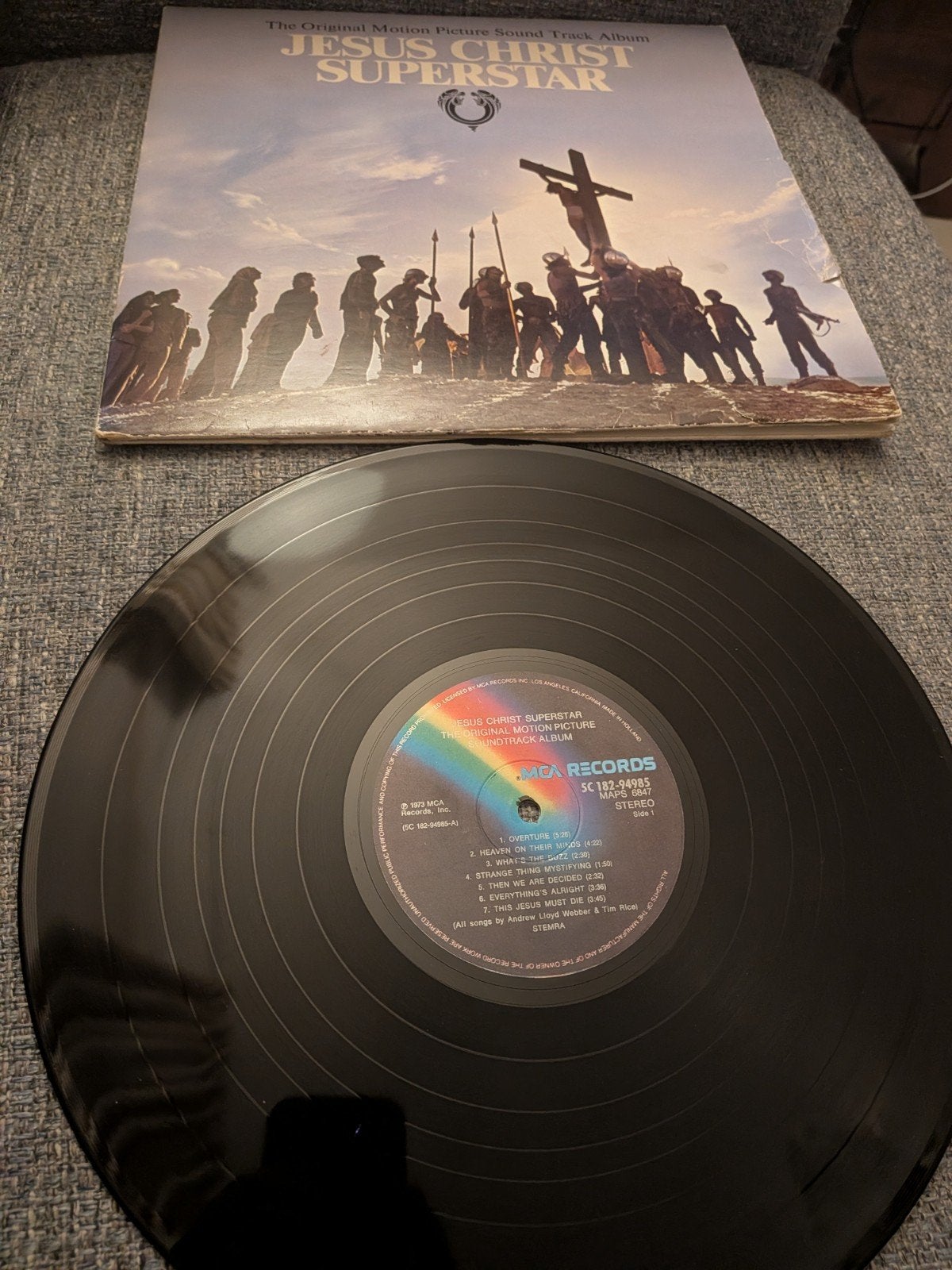 Dubbel LP Jesus Christ Superstar in nette staat, Ophalen of Verzenden, Gebruikt, Overige formaten