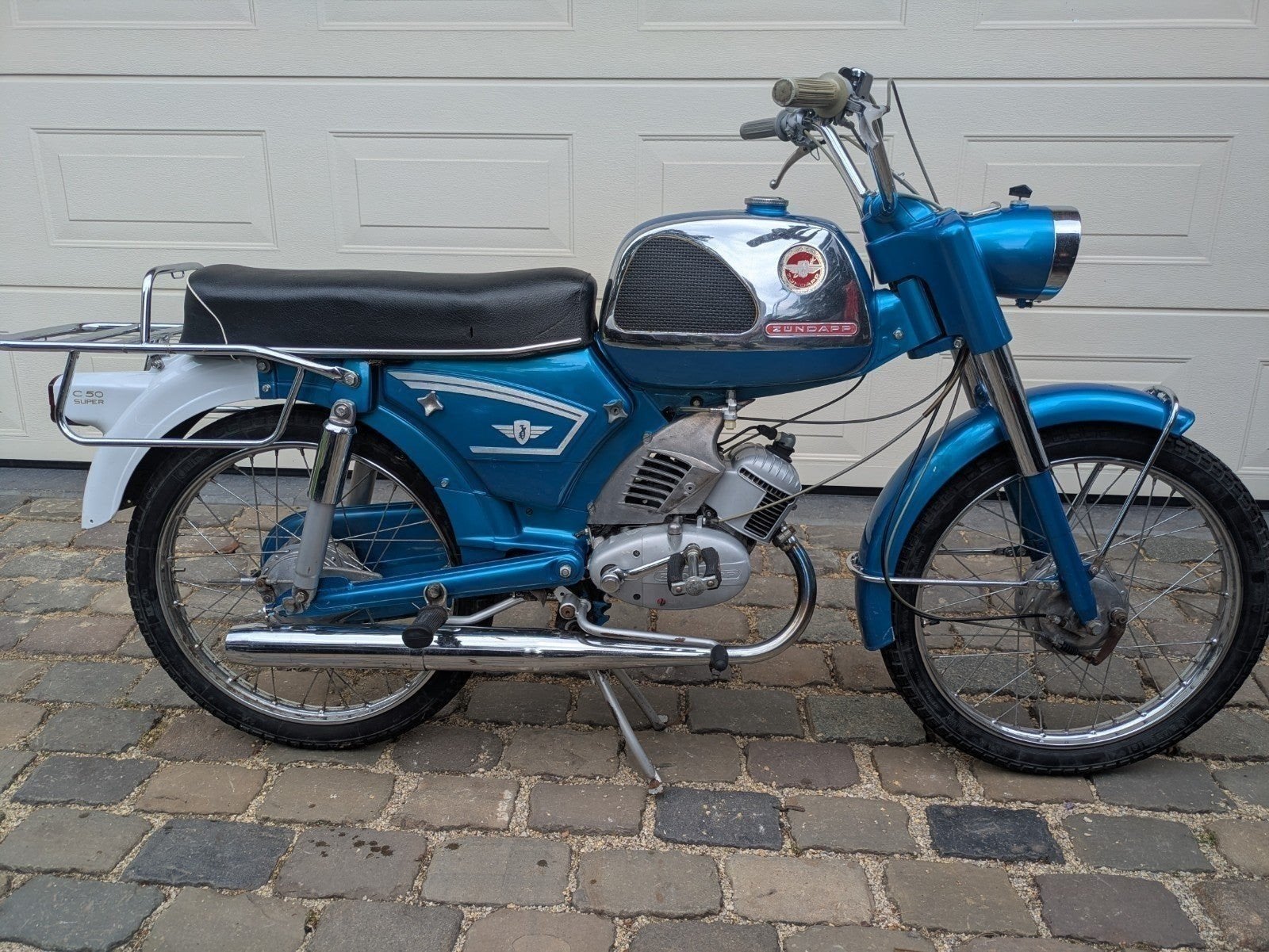 Zündapp 517 klotestoter uit 1968., Fietsen en Brommers, Brommers | Zundapp, Ophalen, Gebruikt, Overige modellen, Maximaal 45 km/u