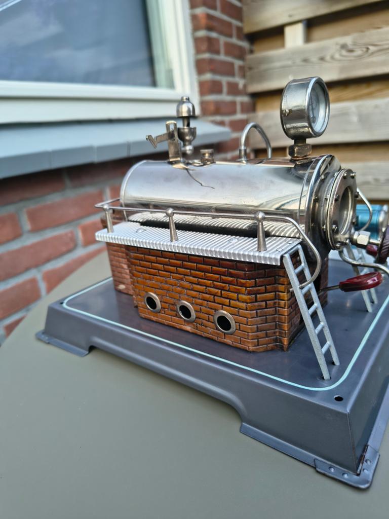 Wilesco D 20 Stoommachine - Oudste Type, Zeldzaam., Ophalen of Verzenden, Zo goed als nieuw, Groter dan 1:32