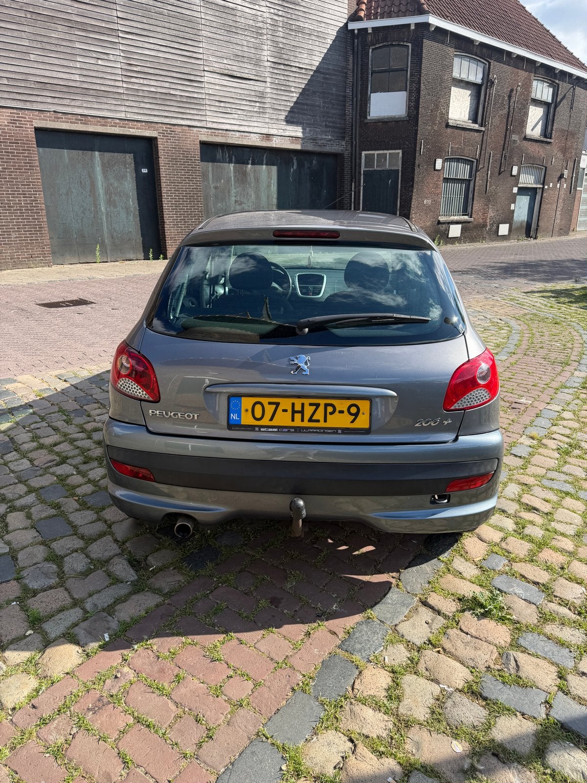 Peugeot 206+ 1.4 5D 2009 Grijs, Voorwielaandrijving, 206+, 31 €/maand, 4 cilinders
