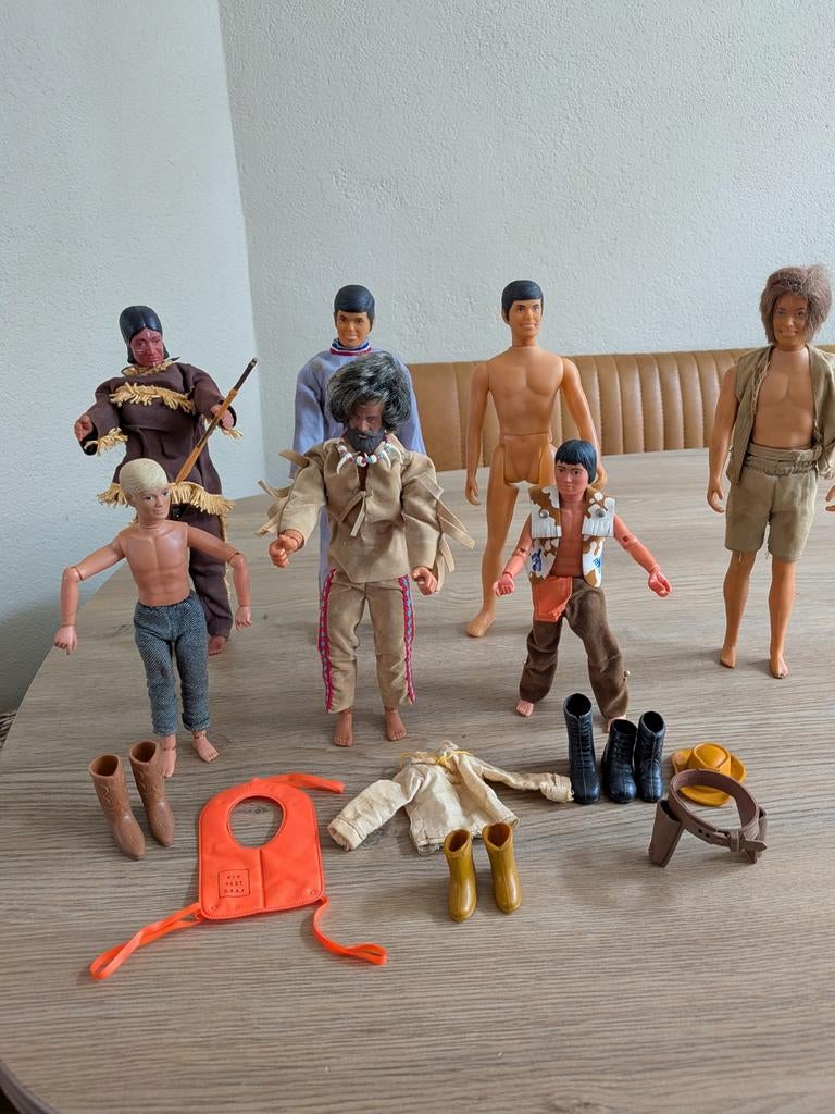 Verzameling vintage Big Jim actiefiguren jaren '70, Ophalen