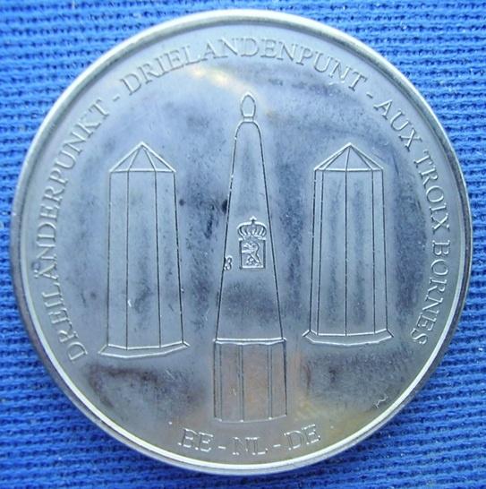 National Token Coin, Drielandenpunt, Ophalen of Verzenden, Overige materialen, Nederland