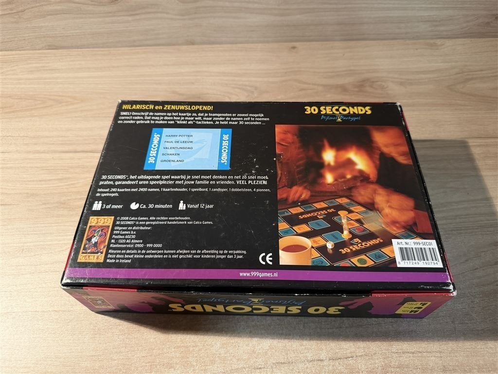 30 seconds - 999 games - S7123, Verzenden, Zo goed als nieuw