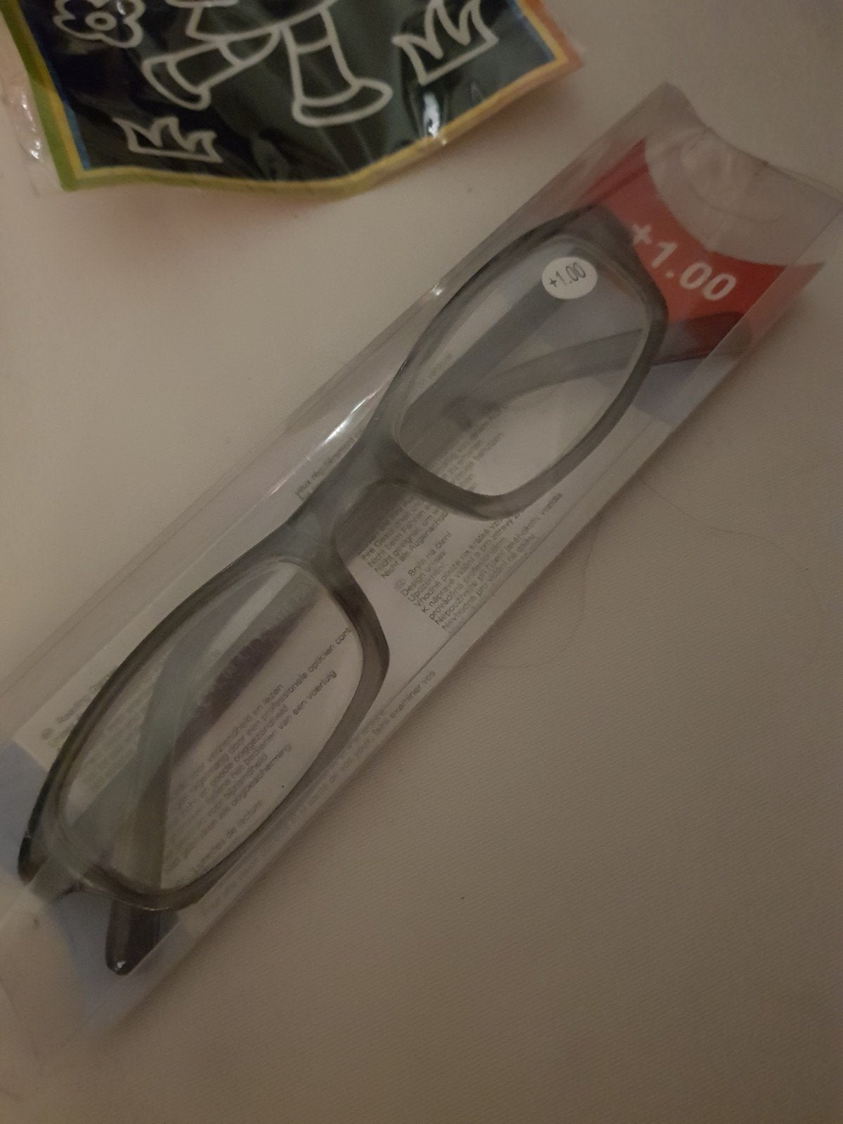 Nieuwe leesbril +1.00 sterkte - Grijs, Overige merken, Verzenden, Nieuw, Leesbril