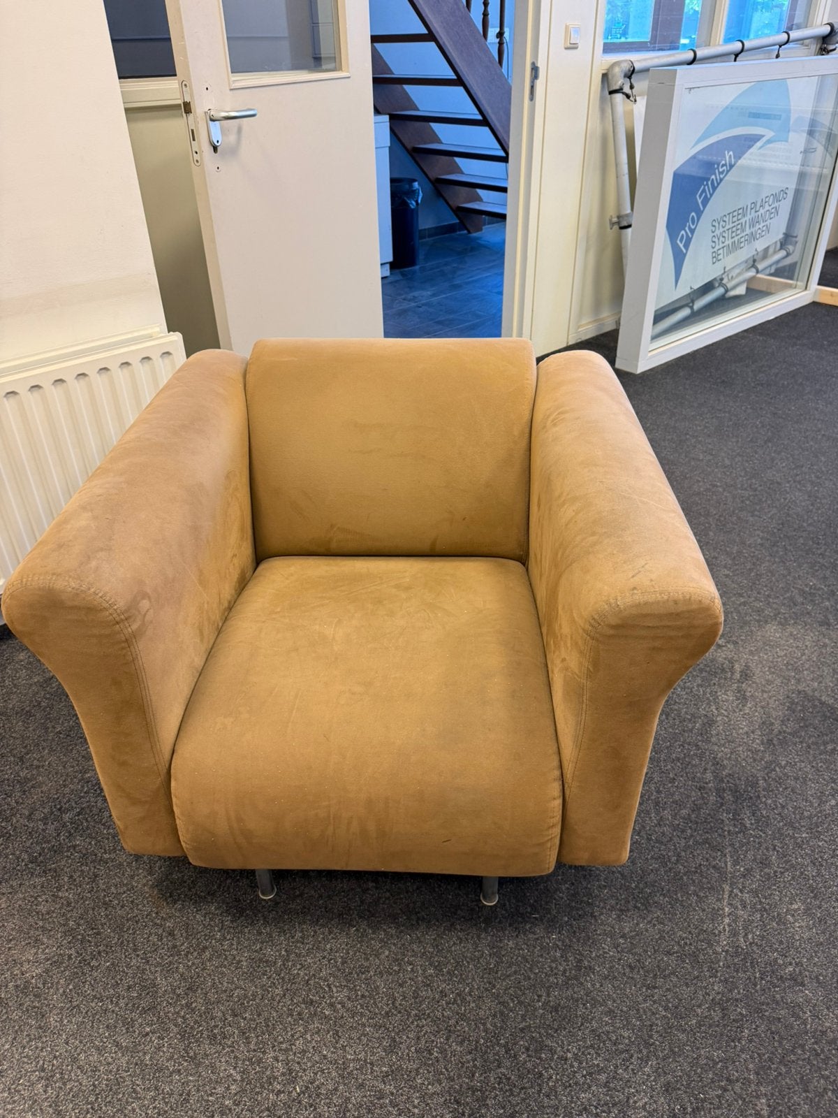 Twee eenzitters, Huis en Inrichting, Stoelen, Ophalen, Gebruikt, Twee