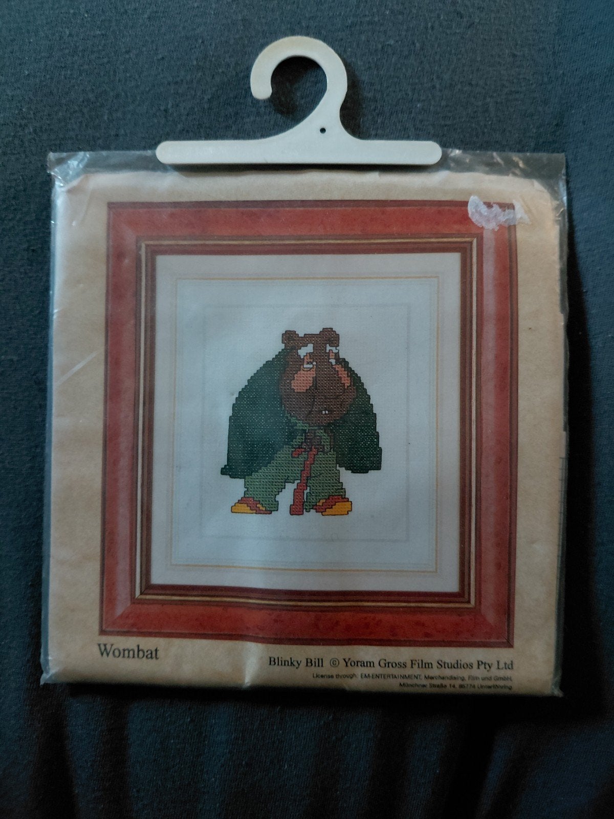 Borduurpakket Wombat Blinky Bill Elizabeth Stuart, Ophalen, Nieuw, Borduurpakket