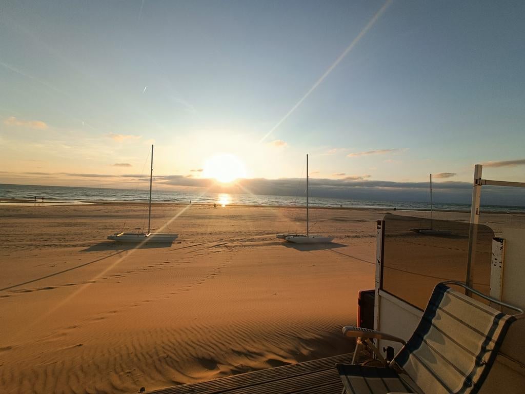 Wakker worden op strand?