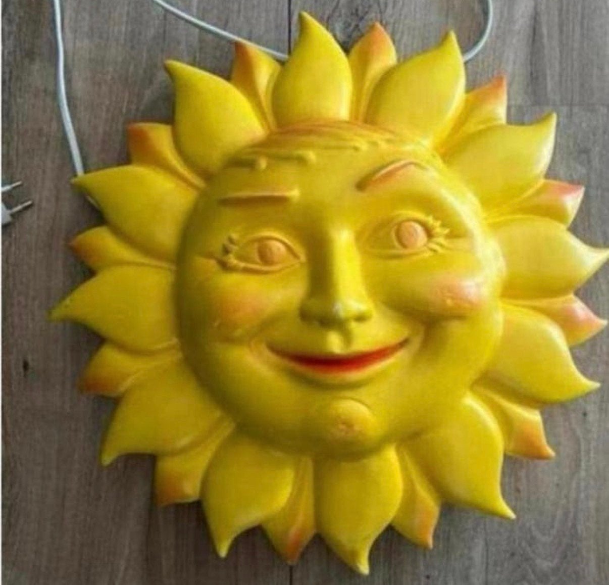 Vintage Heico West Germany ZON, Ophalen of Verzenden, Zo goed als nieuw, Lamp