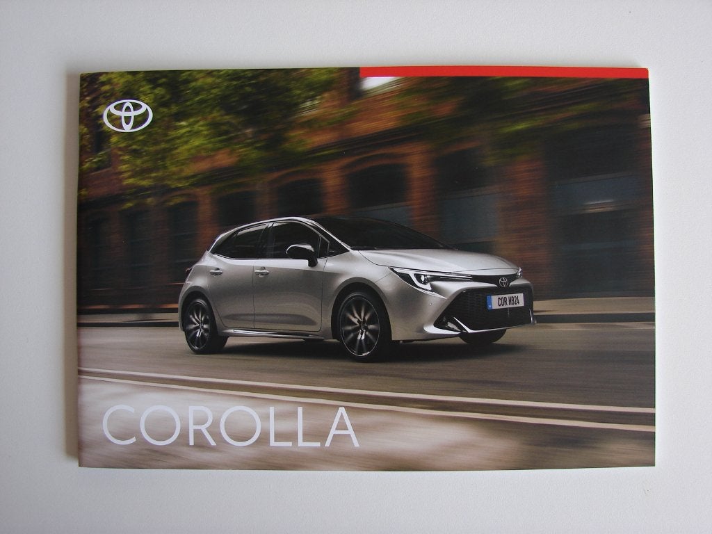 Toyota Corolla brochure, Boeken, Ophalen of Verzenden, Nieuw, Toyota