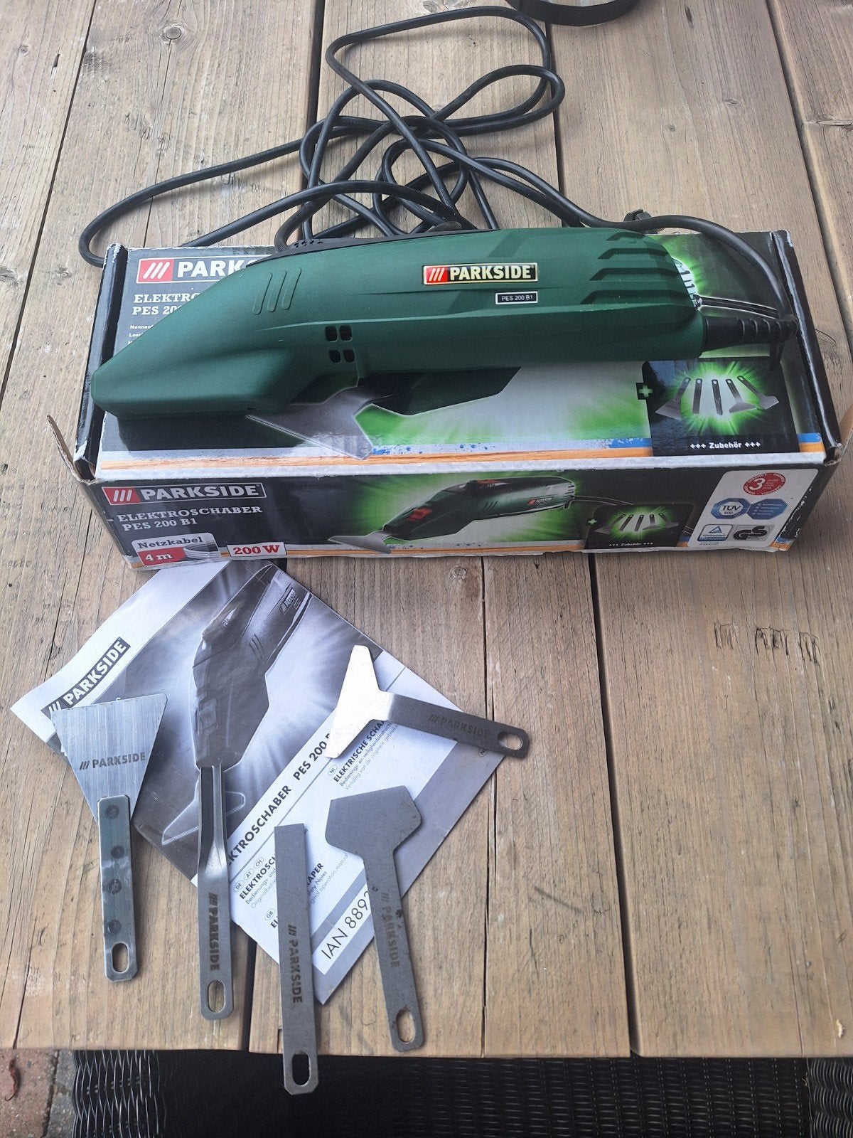 Parkside Electrische schaaf, Ophalen of Verzenden, Zo goed als nieuw, Overige typen