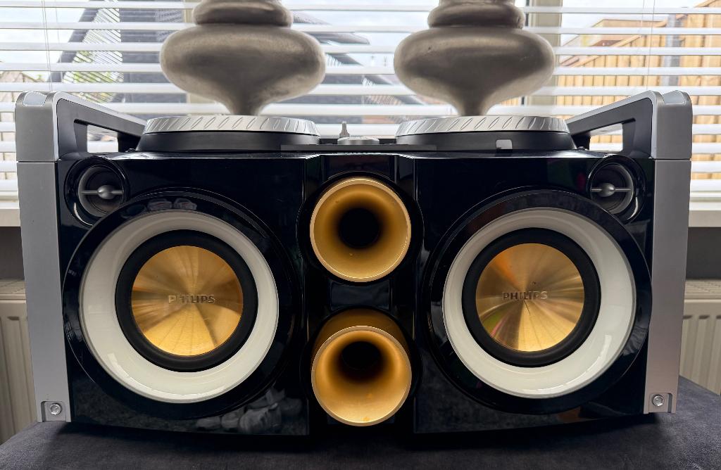 Philips Mini Hi-Fi System iPhone/iPod DJ Boombox, Ophalen, Gebruikt, Overige typen