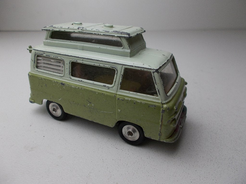 1962 Corgi Toys 420 FORD THAMES AIRBORNE CARAVAN., Ophalen of Verzenden, Gebruikt, Bus of Vrachtwagen, Corgi