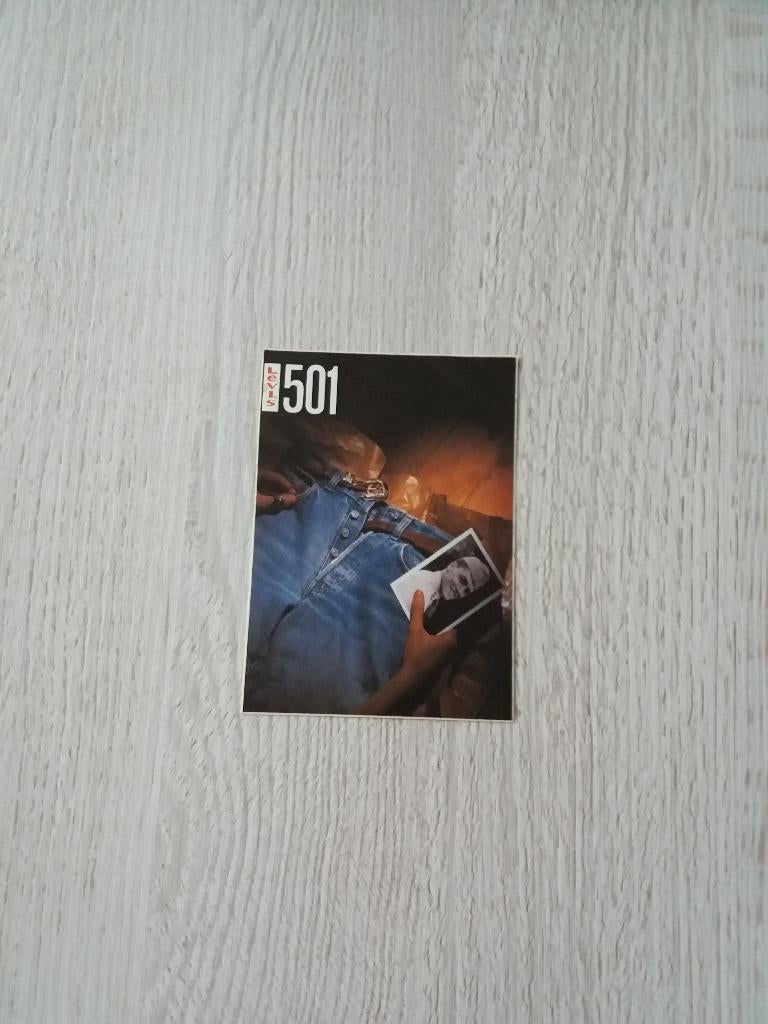 sticker Levi's 501, Ophalen of Verzenden, Zo goed als nieuw, Merk
