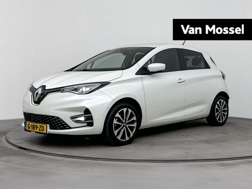 Renault ZOE R135 Intens Business 52 kWh 136PK | Navigatie 9,, Auto's, Renault, 136 pk, Gebruikt, Wit, Origineel Nederlands
