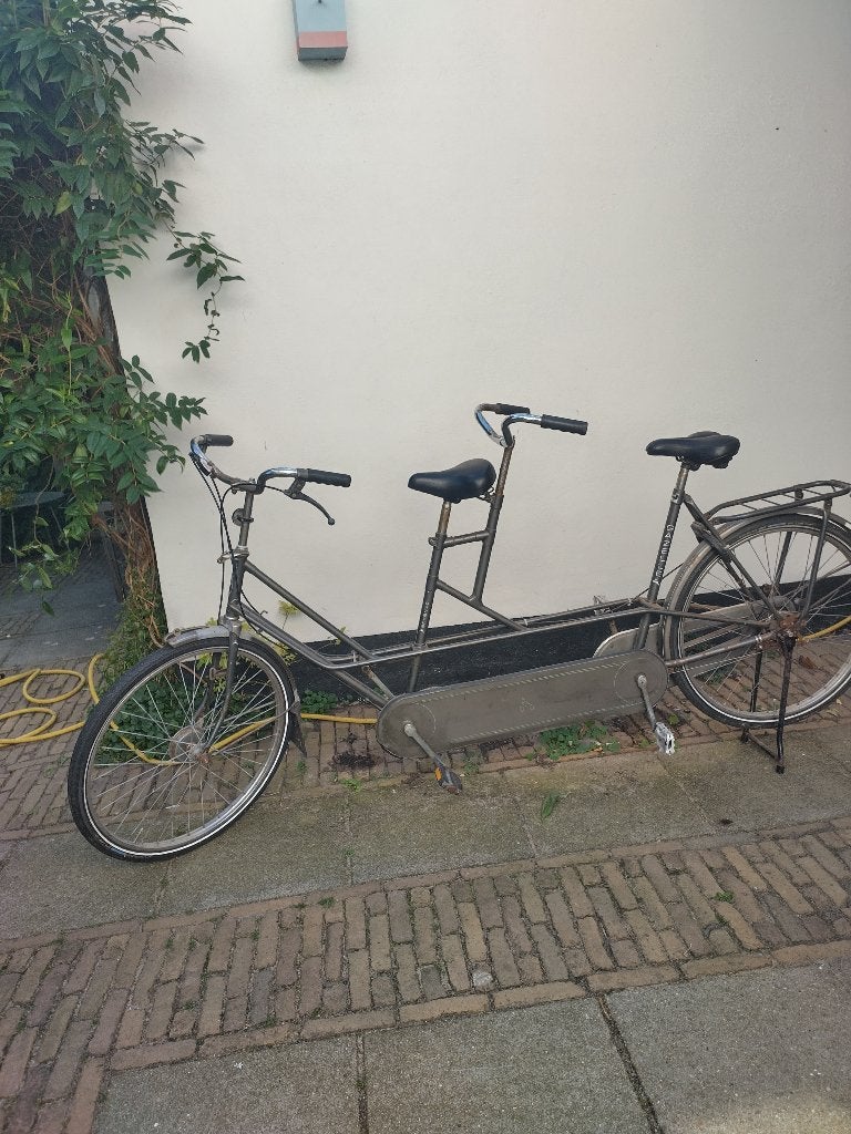 gazelle klassieke tandem, Fietsen en Brommers, Ophalen, Minder dan 10 versnellingen, Gebruikt, 51 tot 55 cm