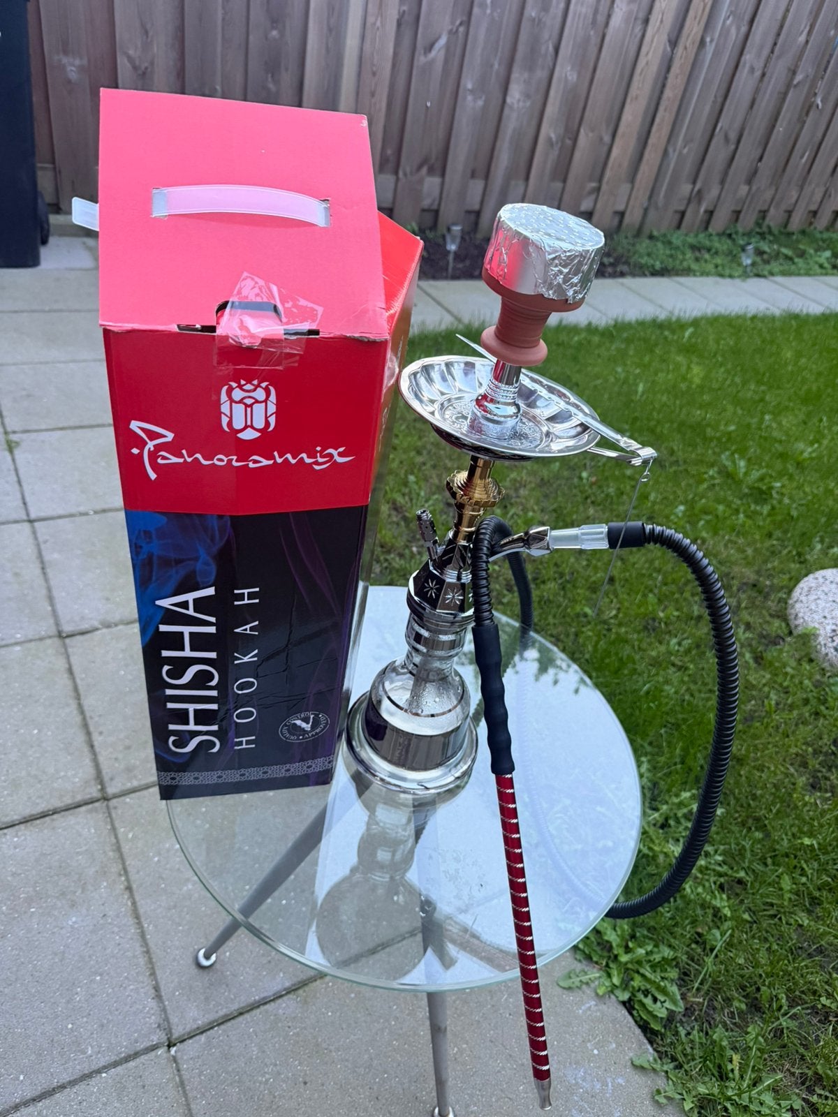 Shisha Panoramix, Witgoed en Apparatuur, Ophalen of Verzenden, Zo goed als nieuw, Overige merken