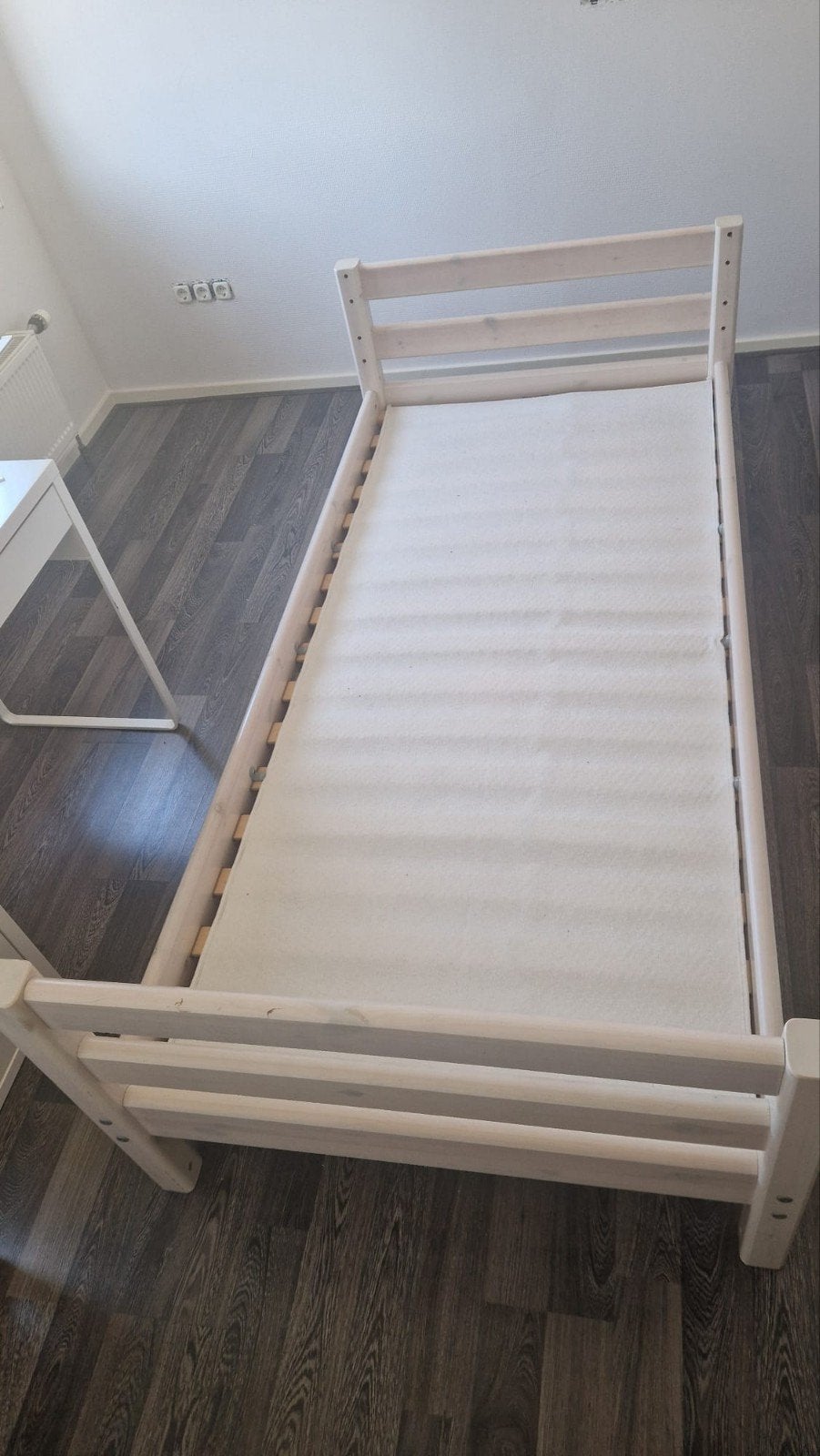 Flexa eenpersoonsbed met lades en lattenbodem, Ophalen, Gebruikt, 90 cm, Eenpersoons
