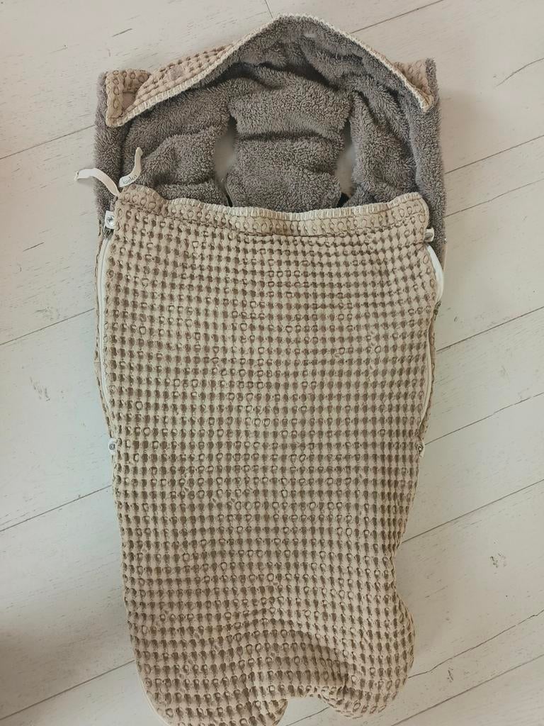 Warme voetenzak Koeka, zandkleur, Ophalen, Zo goed als nieuw, Overige typen