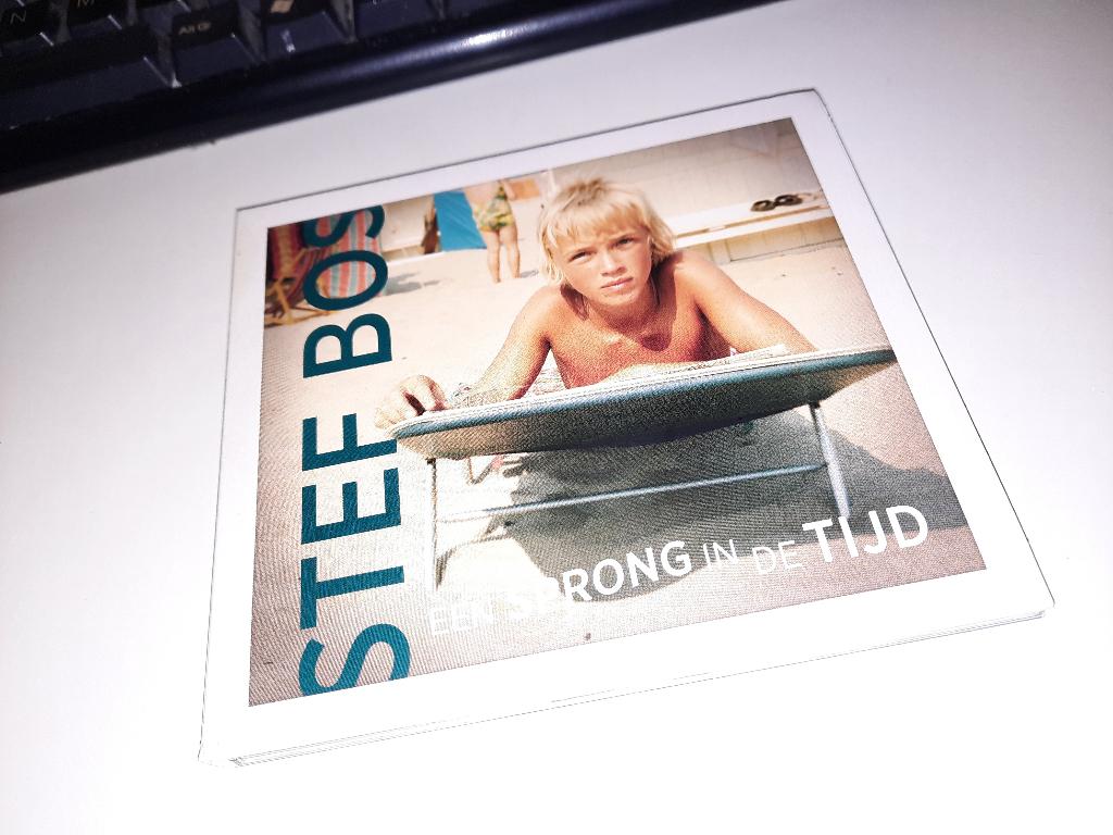 CD Stef Bos – Een Sprong In De Tijd, Ophalen, Zo goed als nieuw, Levenslied of Smartlap