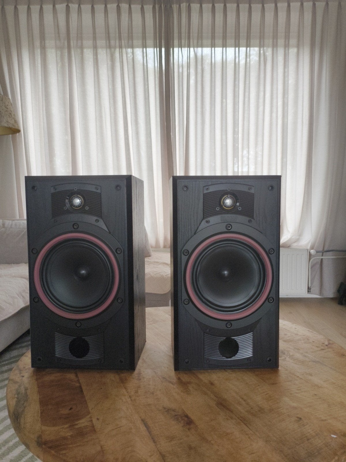 B&W DM310 Vintage Luidsprekers – Zeer Goede Staat – Volledig, Ophalen, Gebruikt, 60 tot 120 watt, Bowers & Wilkins (B&W)