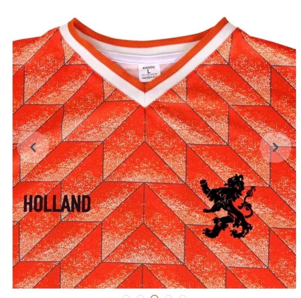 Vintage 1988 EK Nederlands Elftal Shirt Maat 164/172, Ophalen of Verzenden, Gedragen, Overige maten, Oranje