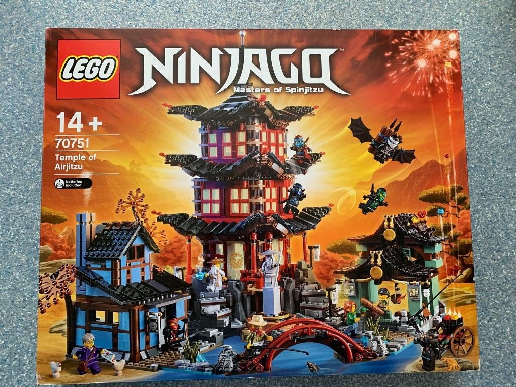 Lego Ninjago Temple of Airjitzu 70751, Lego, Nieuw, Ophalen of Verzenden, Ongeopend/sealed