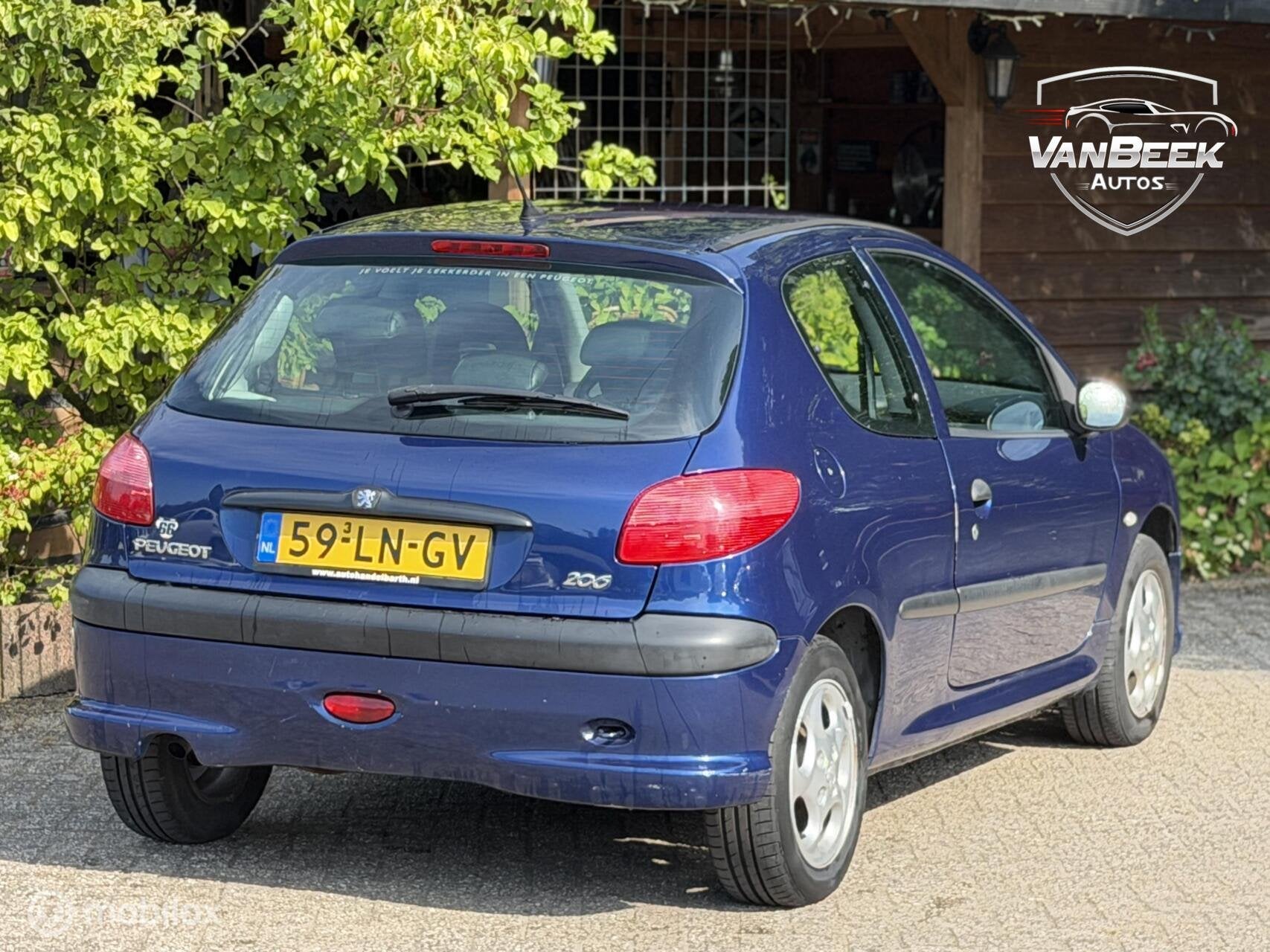 Peugeot 206 1.4 XS Apk, Auto's, Voorwielaandrijving, 31 €/maand, 4 cilinders, Blauw
