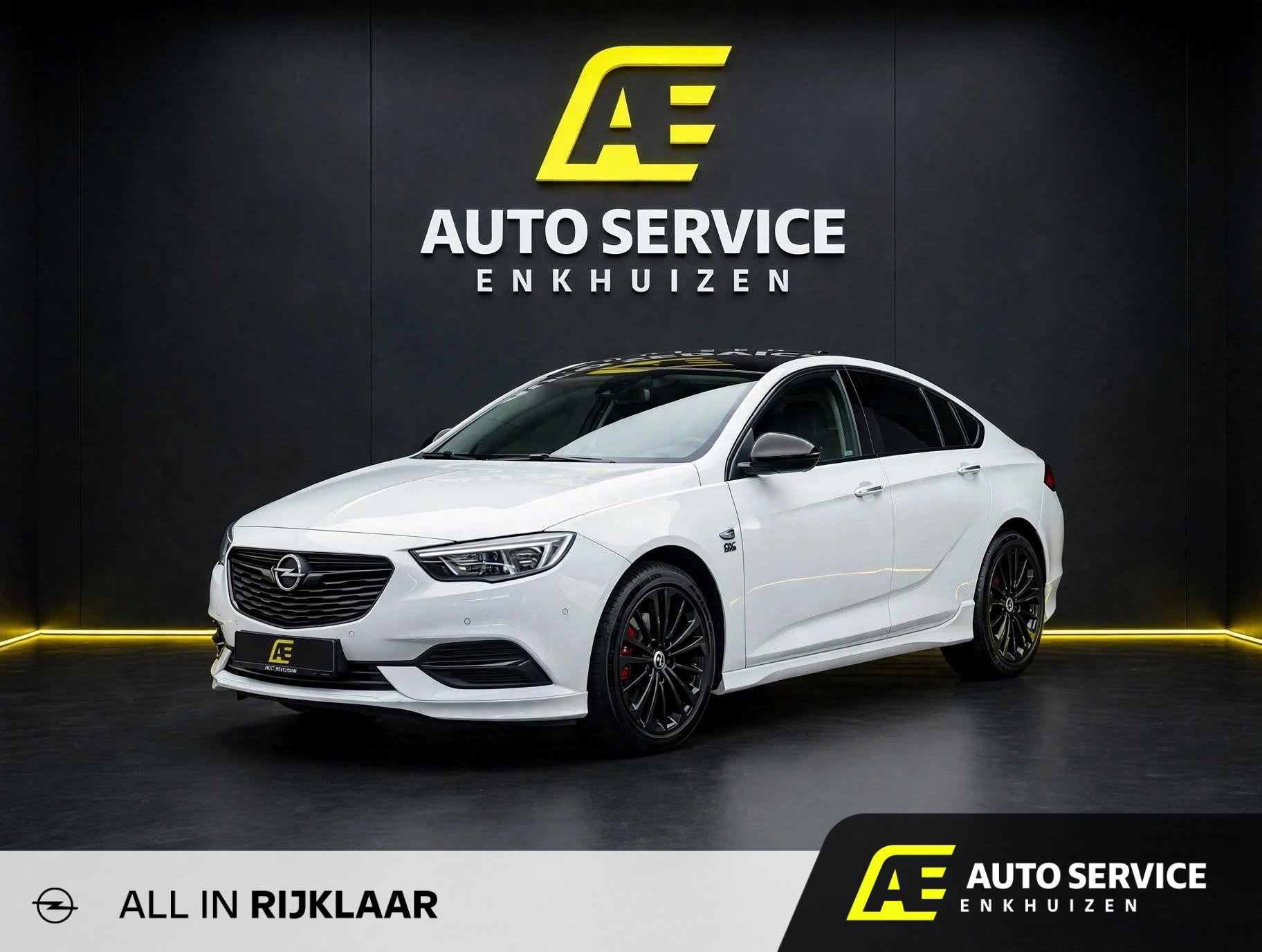 Opel Insignia Grand Sport 1.5 Turbo Business Executive Incl, Auto's, Dealer onderhouden, Stof, Gebruikt, Euro 6