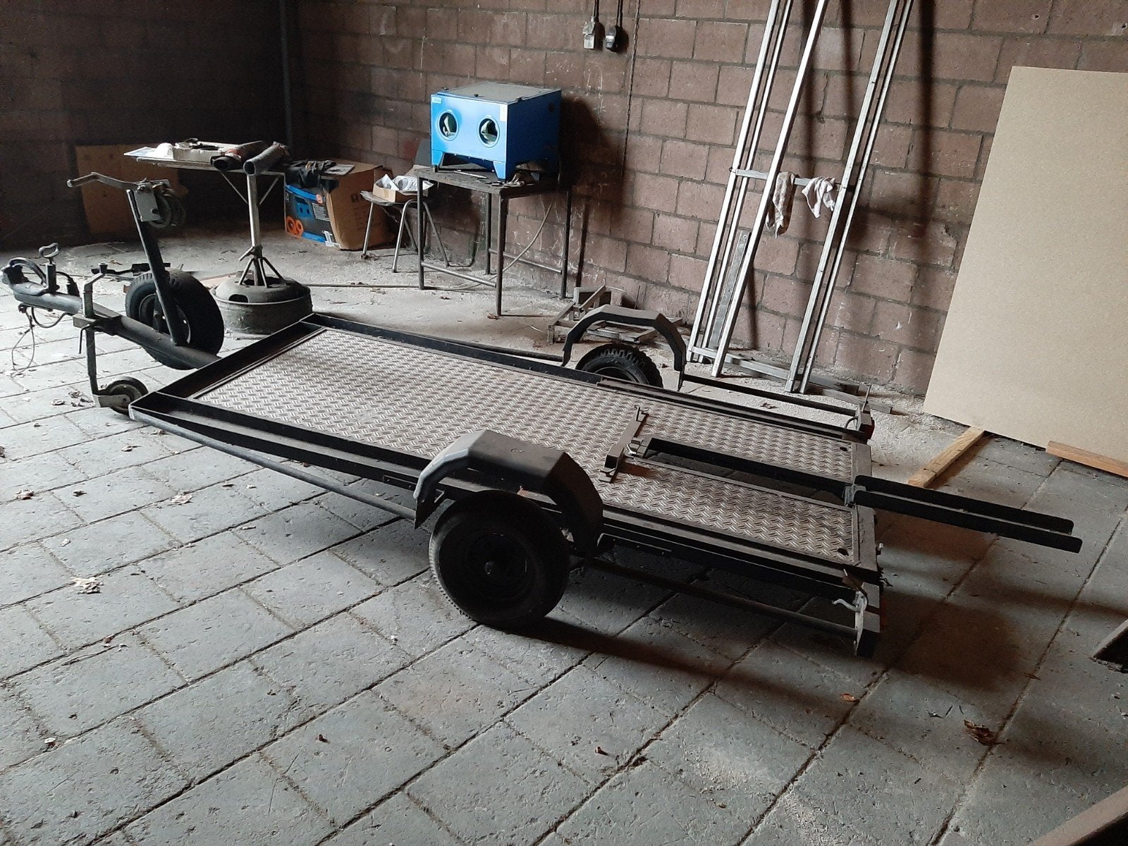 trailer, Ophalen