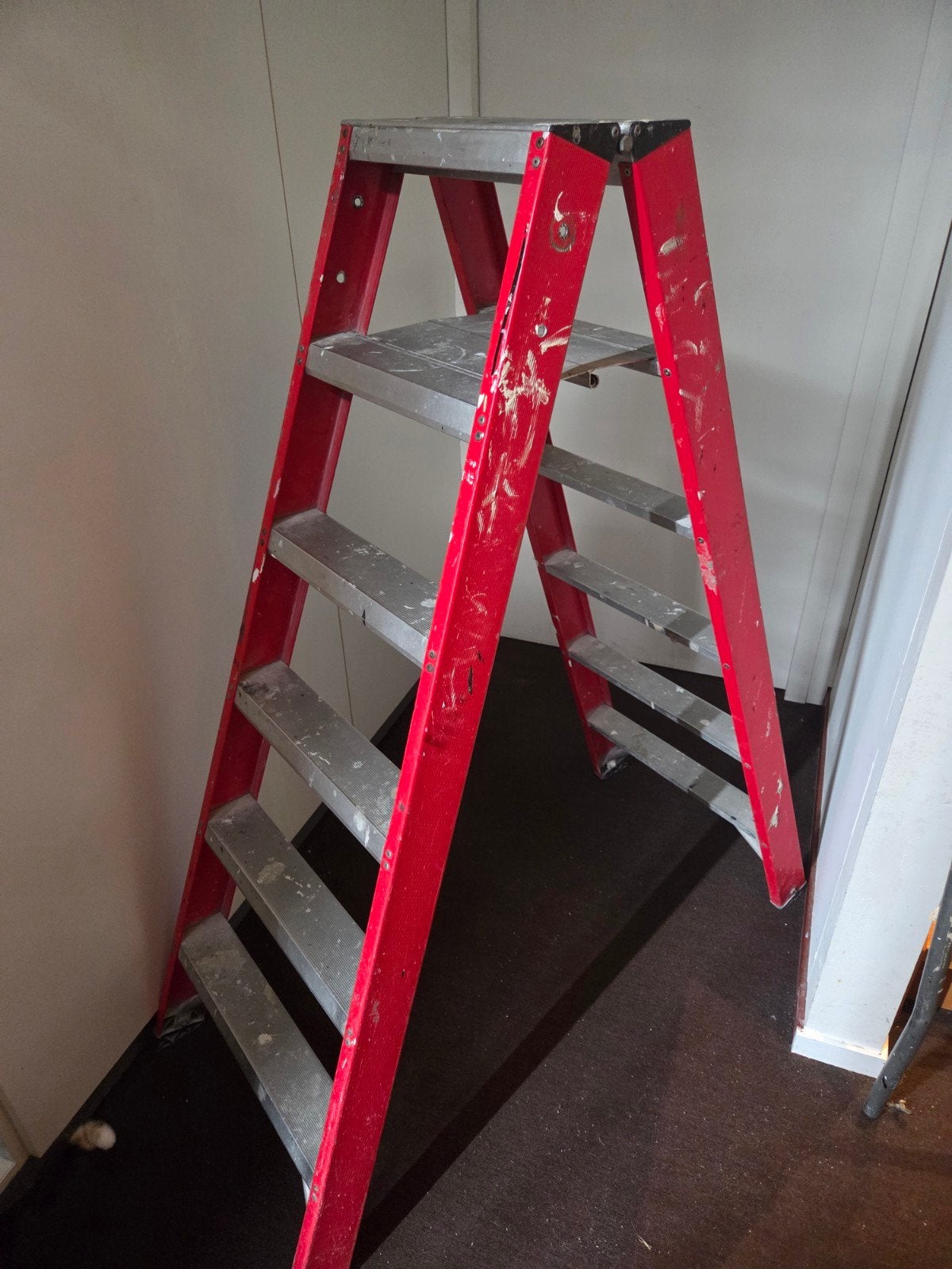 schilderstrap huishoudtrap trap ladder, Ophalen, Zo goed als nieuw, Trap, Minder dan 2 meter