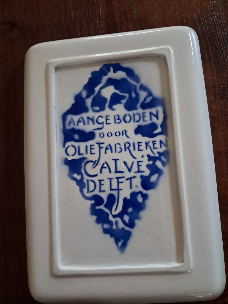 Serveerset NOF Calvé Delft, Ophalen of Verzenden
