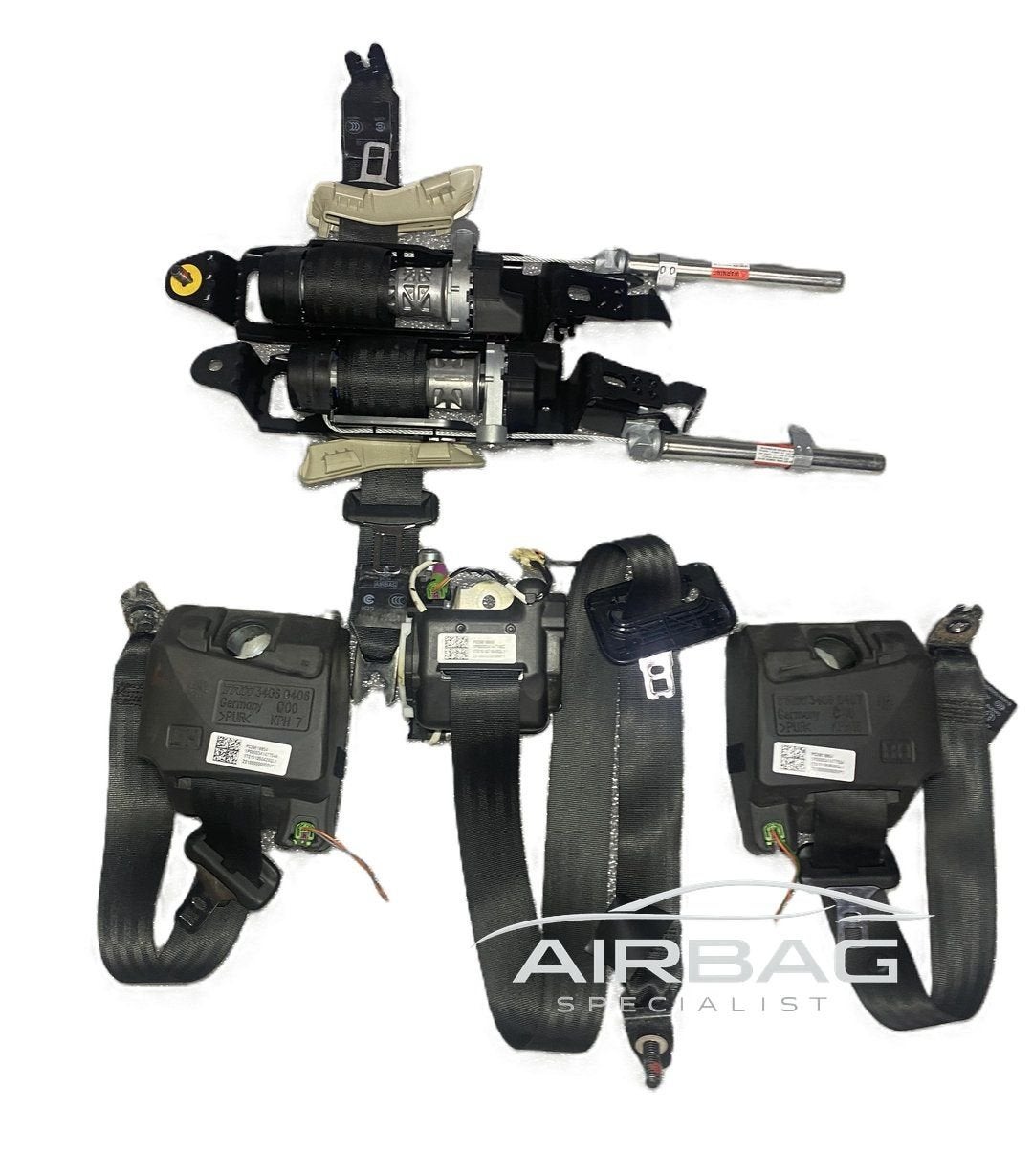 Volvo XC60 2008-2017 gordelspanner set voor en achter P03981, Auto-onderdelen, Interieur en Bekleding, Gebruikt, -, -, Ophalen of Verzenden