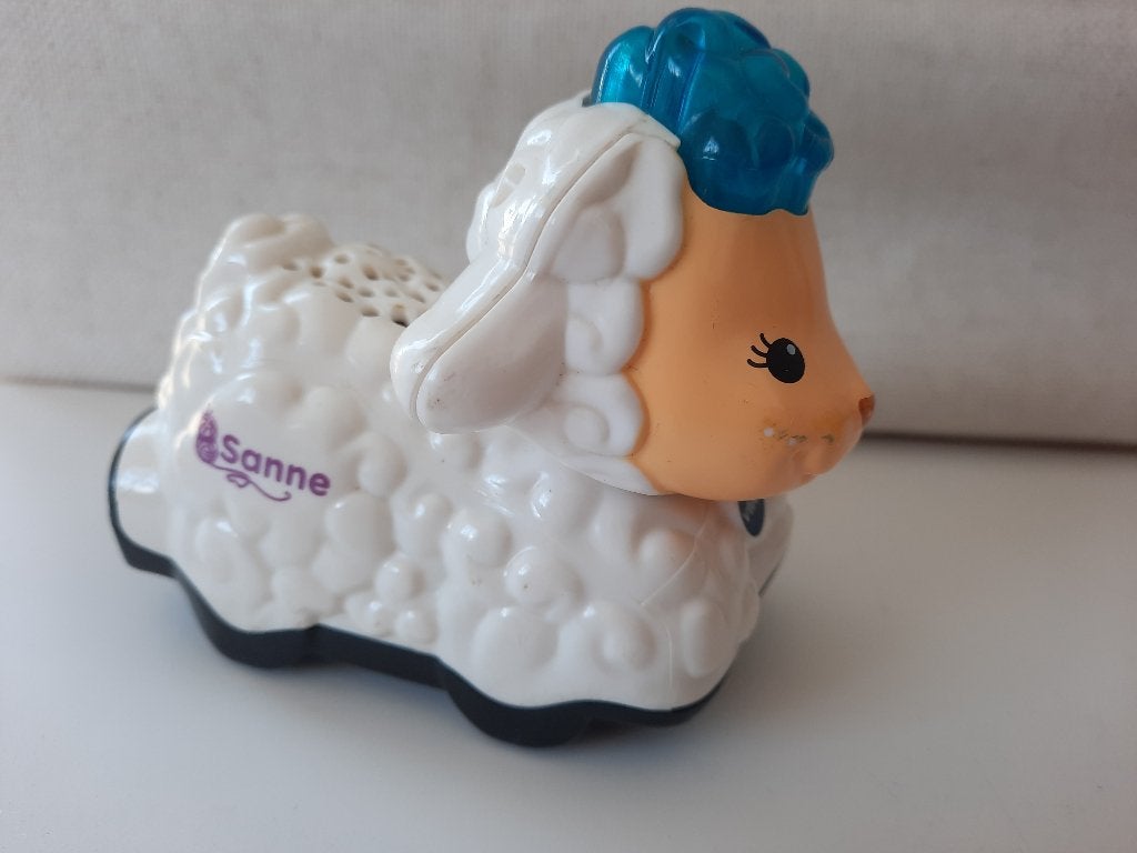 VTech Zoef Zoef Dieren - Sanne Schaap - Speelfiguur, Ophalen of Verzenden, Zo goed als nieuw, 6 maanden tot 2 jaar