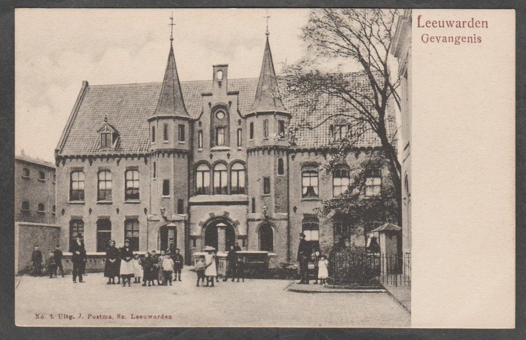 leeuwarden  gevangenis, Verzenden, Voor 1920, Ongelopen, Friesland