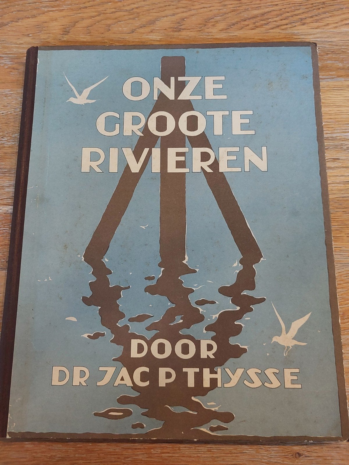 Onze Groote Rivieren - Dr. Jac. P. Thijsse (1938), Ophalen of Verzenden, Gelezen, Natuur algemeen, Dr. Jac. P. Thijsse