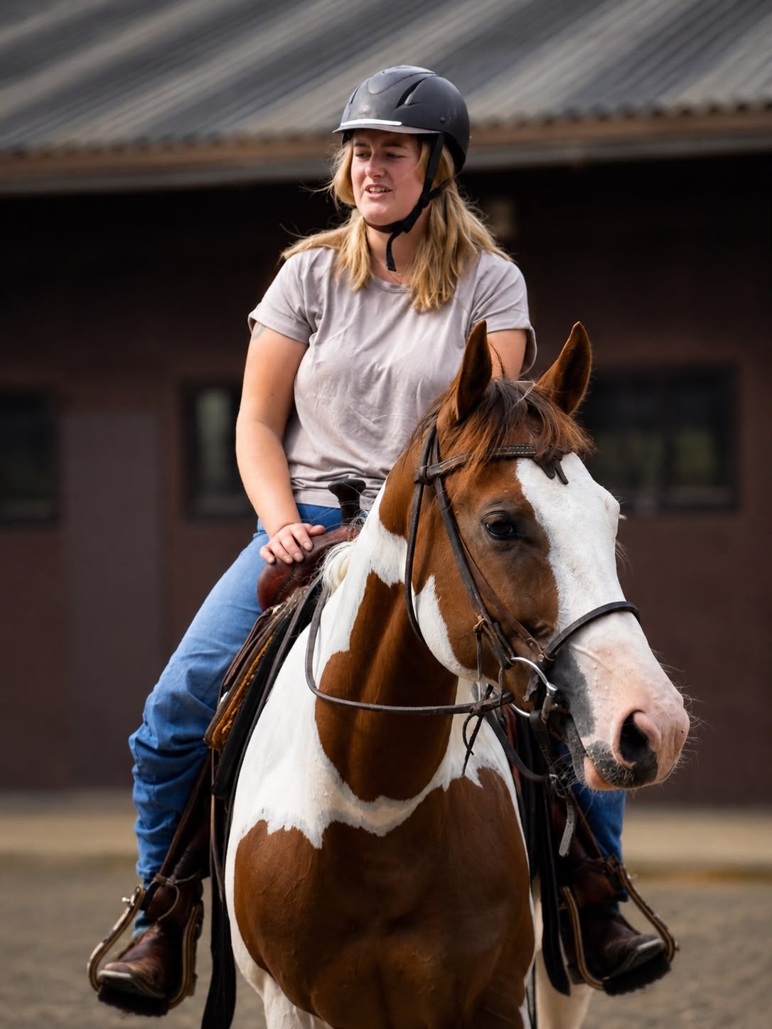 Prachtige lieve paintmerrie, Dieren en Toebehoren, Paarden, Merrie, Minder dan 160 cm, Zadelmak, 3 tot 6 jaar