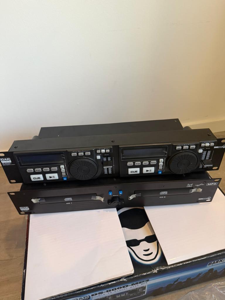 DAP DS-880MP3 dubbele MP3/CD speler, Ophalen, Nieuw, Overige merken