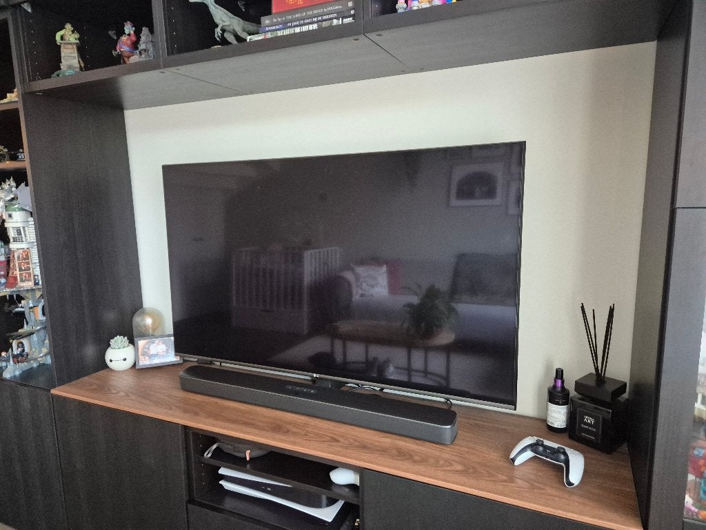 Lg 55 inch ultra HD inclusief JBL soundbar & subwoofer