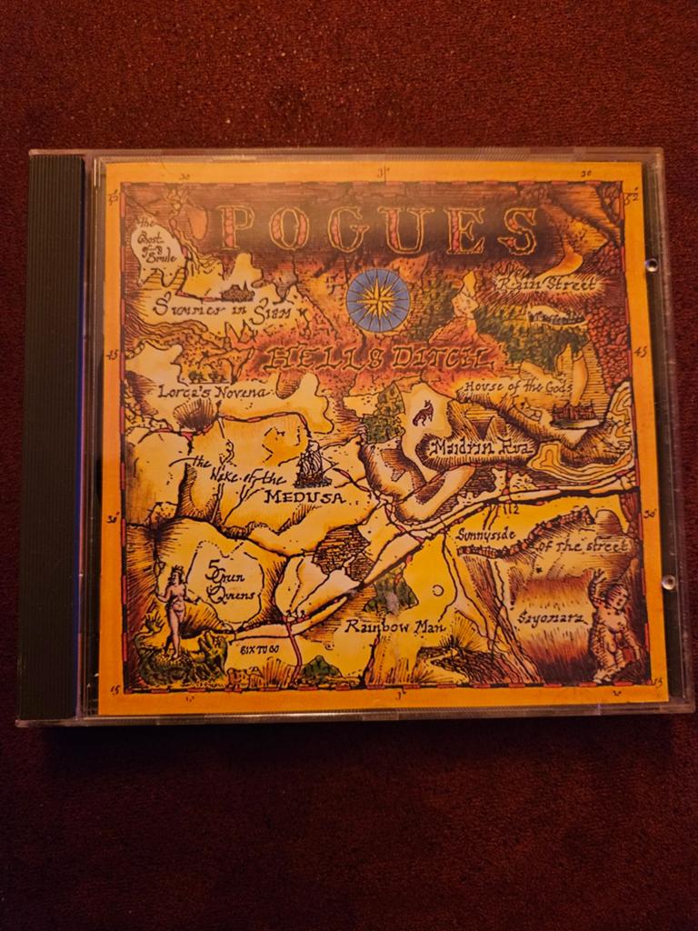 The Pogues - Hells Ditch CD (1990), Ophalen of Verzenden, 1990 - 1999, Gebruikt